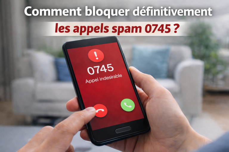 Comment bloquer définitivement le 0745