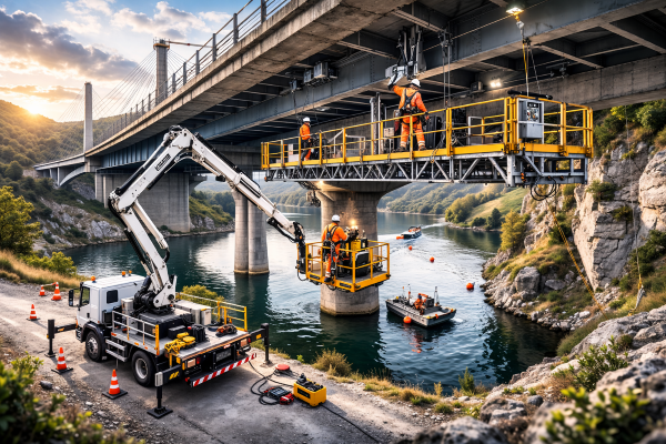 nacelle négative sous pont