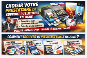 Choisir un prestataire de support publicitaire en ligne critères clés, erreurs à éviter, conseils concrets pour un rendu pro et fiable rapidement