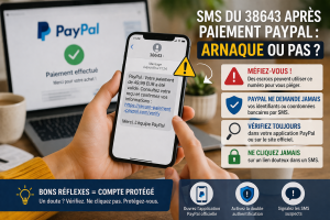 Alerte aux arnaques PayPal par SMS