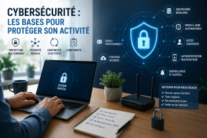 Cybersécurité : les bases pour protéger son activité