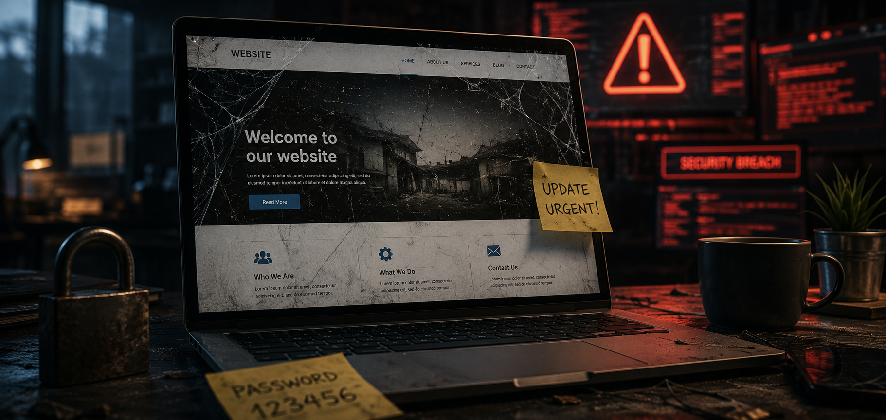 8 failles de sécurité les plus fréquentes sur les anciens sites web