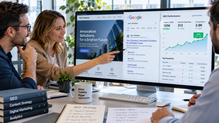 améliorer la visibilité site entreprise sur Google